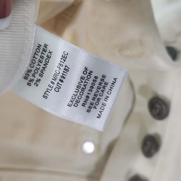 Cream color jeans - Picture 3 of 5